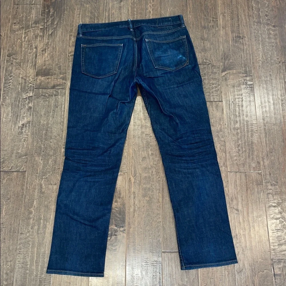Banana Republic Men's Deep Indigo Straight slim jeans